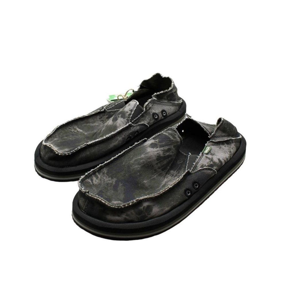 Sanuk Vagabond Soft Top Tie Dye Men Slip-on Loafers - Picture 5 of 8